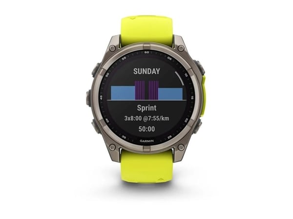 Garmin fenix 8, 3,3 cm (1,3"), berøringsskjerm, 32 GB, Wi-Fi, GPS (satellitt), 80 g