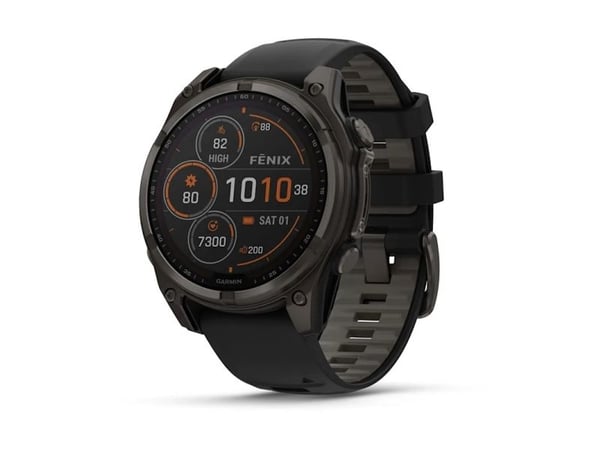Garmin fenix 8, 3,3 cm (1.3"), Kosketusnäyttö, 32 GB, Wi-Fi, GPS (satelliitti), 80 g
