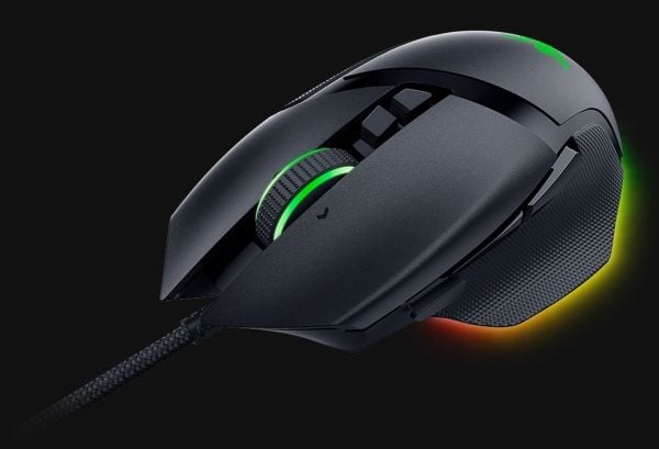 Razer Basilisk V3 35K - Mus - ergonomisk - høyrehendt - optisk - 11 knapper - kablet - USB - svart