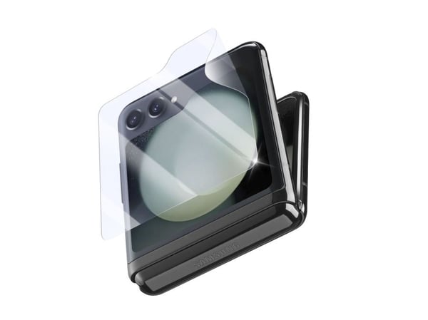 Cellularline SPFILMGALZFLIP6, Samsung, Galaxy Z Flip6, iskunkestävä, naarmunkestävä, iskunkestävä, läpinäkyvä, 2 kpl Cellularline SPFILMGALZFLIP6, Samsung, Galaxy Z Flip6, iskunkestävä, naarmunkestävä, iskunkestävä, läpinäkyvä, 2 kpl