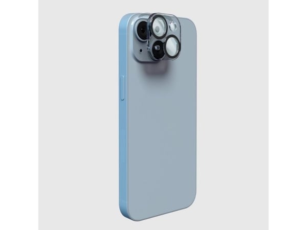 SBS härdat glas D3O med ram för iPhone 15 / 15 Plus