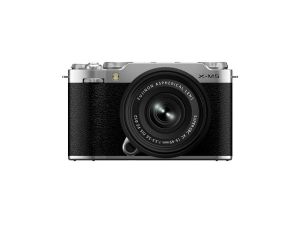 Fujifilm X -M5, 26,1 MP, 6240 x 4160 piksler, X-Trans CMOS 4, 6.2K, Berøringsskjerm, Sort, Sølv