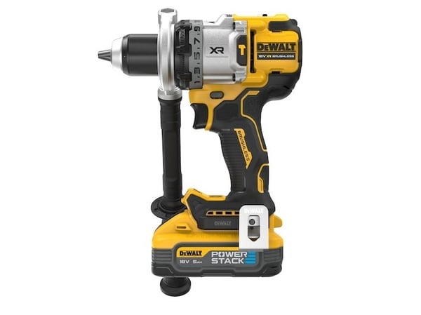 DeWALT DCD1007H2T-QW, Pistooliporakone, Harjaton, musta, Keltainen, 1,3 cm, 2250 RPM, 6,6 cm
