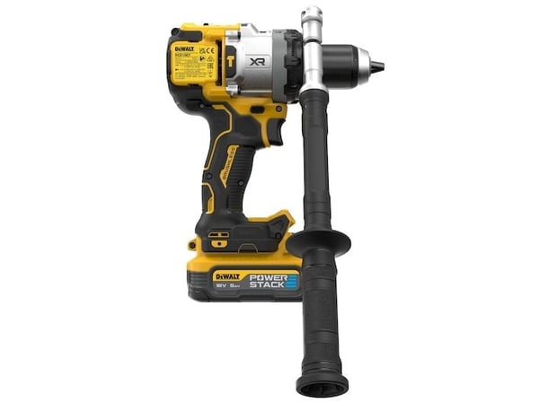 DeWALT DCD1007H2T-QW, Pistooliporakone, Harjaton, musta, Keltainen, 1,3 cm, 2250 RPM, 6,6 cm