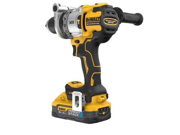 DeWALT DCD1007H2T-QW, Pistooliporakone, Harjaton, musta, Keltainen, 1,3 cm, 2250 RPM, 6,6 cm