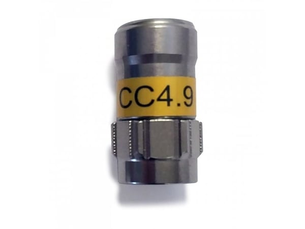 Televes 382701, F-type, F-type, F-type, Metallisk, 50 stykker, 100 mm