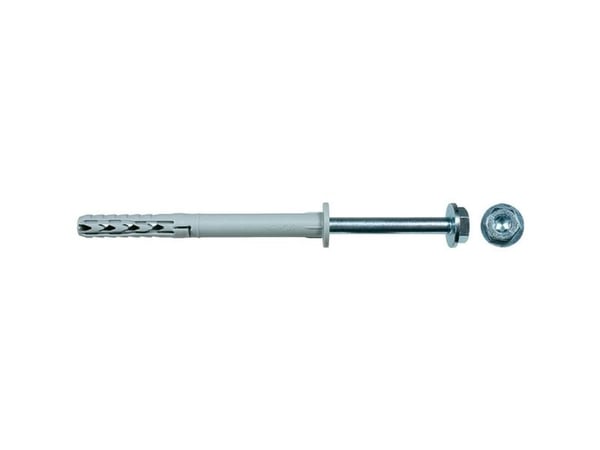 Fischer 46332, Skrue- og veggpluggsett, Murstein, Betong, Torx, TX40, ETA-07/0121, 120 mm