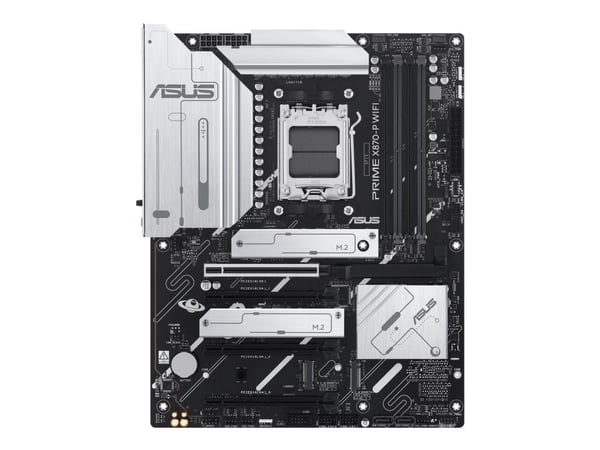 ASUS Prime X870-P WIFI, AMD, Sokkel AM5, AMD Ryzen™ 3, AMD Ryzen™ 5, AMD Ryzen™ 7, AMD Ryzen 9 7th Gen, AMD Ryzen 9 8th Gen, AMD..., Sokkel AM5, DD...