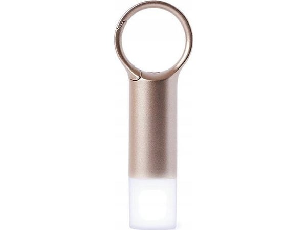 Lexon Nomaday Flash LED nøkkelring-lommelykt gull/gull LL137D