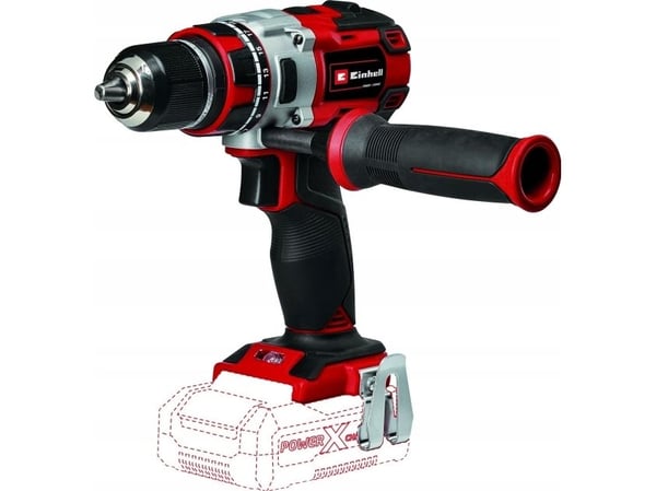 Einhell TP-CD 18/80 Li BL-Solo, Boremaskin med pistolgrep, Nøkkelløs, Børsteløs, 1,3 cm, 2 mm, 80 Nm - SOLO