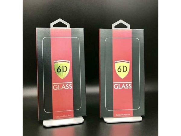 6D-glas for iPhone 16 (6,1") svart standard