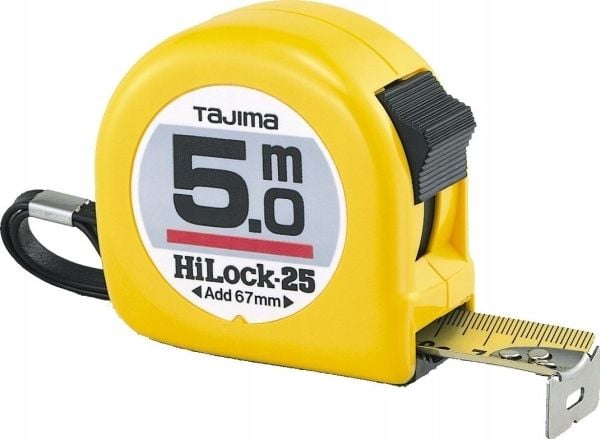Målebånd Tajima HiLock 5 m
