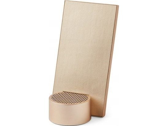 Lexon City Energy Pro 10W Inductive Charger with Bluetooth Speaker Light Gold/Soft Gold LD145D9