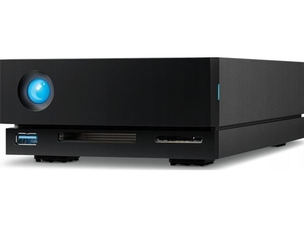 LaCie 1big Dock STHS24000800 - Harddiskarray - 24 TB - 1 brønner (SATA-600) - HDD 24 TB x 1 - USB 3.0, Thunderbolt 3 (ekstern) - med 5-års Rescue D...