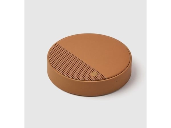 Głośnik Lexon Lexon Oslo Energy+ 10W wireless charger with bluetooth speaker brown/brown LL141C