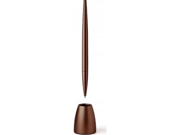 Lexon Scribalu kulspetspenna med bas brun/brons LS64BZ