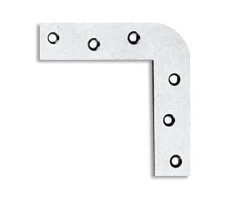 Husholdnings Flat Monteringsvinkel 40X40x12x1,0Mm Husholdnings Flat Monteringsvinkel 40X40x12x1,0Mm