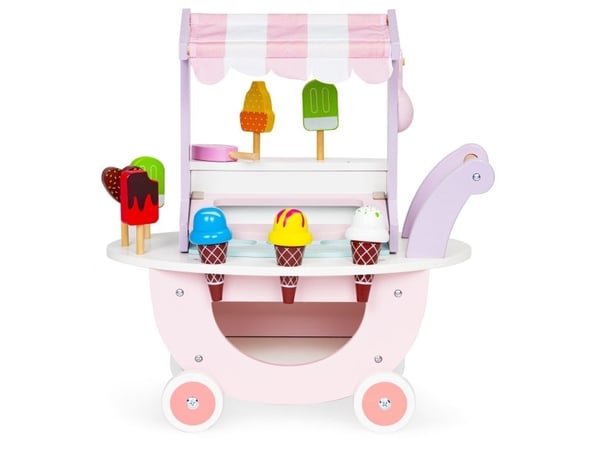 Ecotoys baby-gåvogn læringsvogn, ulike farger