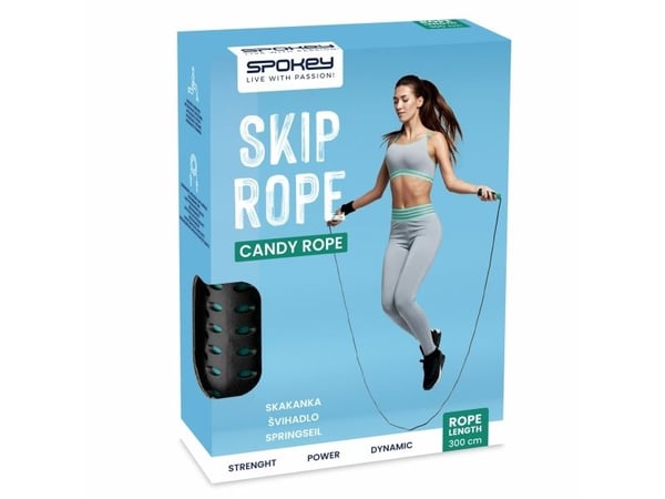 Spokey CANDY ROPE hoppetau med lagre