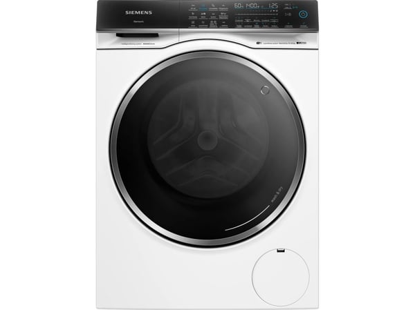 Siemens iQ700 WN54C2A90, Frontmatet, Frittstående, Hvit, Venstre, Svart, Svart