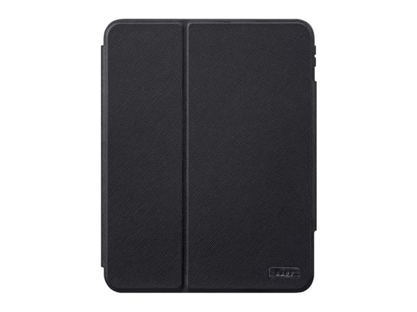 Laut PRESTIGE FOLIO MG - Flipomslag til tablet - læder mønster - sort - for Apple 11-inch iPad Air (M2, M3)