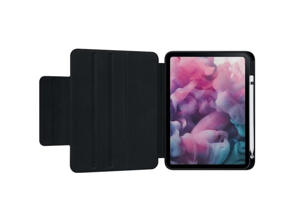 Laut PRESTIGE FOLIO MG - Flipomslag til tablet - læder mønster - sort - for Apple 11-inch iPad Air (M2, M3)