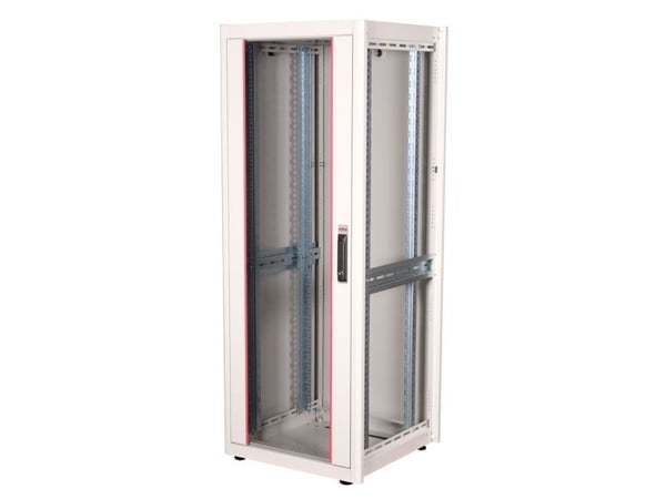 ROLINE 26.21.0037, Frittstående hylle, 32U, 600 kg, Rack skinner, Justerbare bein, 61 kg