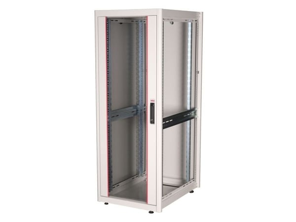 ROLINE 26.21.0038, Frittstående hylle, 32U, 600 kg, Rack skinner, Justerbare bein, 68 kg