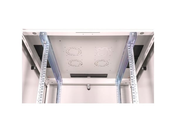 ROLINE 26.21.0039, Frittstående hylle, 32U, 600 kg, Rack skinner, Justerbare bein, 77 kg