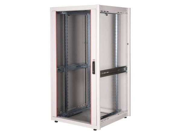 ROLINE 26.21.0039, Frittstående hylle, 32U, 600 kg, Rack skinner, Justerbare bein, 77 kg