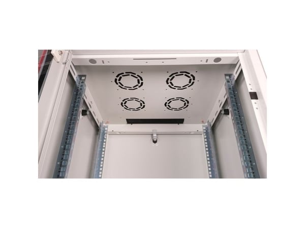 ROLINE 26.21.0042, Frittstående hylle, 42U, 600 kg, Rack skinner, Justerbare bein, 72,6 kg