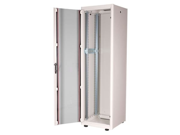 ROLINE 26.21.0042, Frittstående hylle, 42U, 600 kg, Rack skinner, Justerbare bein, 72,6 kg