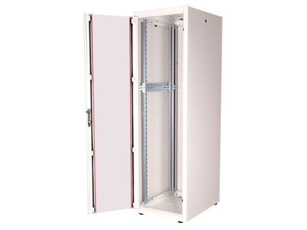 ROLINE 26.21.0043, Vapaasti seisova teline, 42U, 600 kg, Telinekiskot, Säädettävät jalat, 81.6 kg