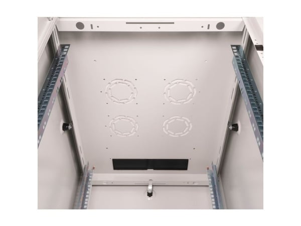 ROLINE 26.21.0043, Vapaasti seisova teline, 42U, 600 kg, Telinekiskot, Säädettävät jalat, 81.6 kg