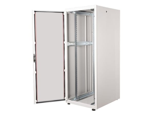 ROLINE 26.21.0044, Frittstående hylle, 42U, 600 kg, Rack skinner, Justerbare bein, 113,8 kg