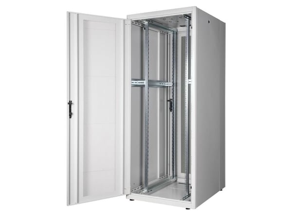 ROLINE 19 tuuman palvelinkaappi Basic 42 U 800x1000 WxD rei'itetty harmaa (26.21.0046)