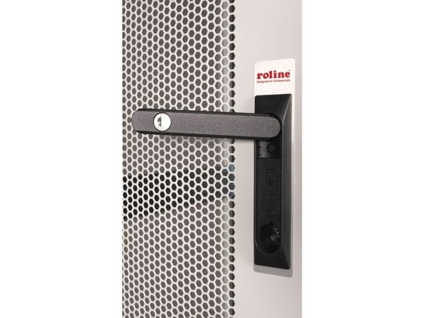 ROLINE 26.21.0034, Frittstående hylle, 26U, 600 kg, Rack skinner, Justerbare bein, 70 kg
