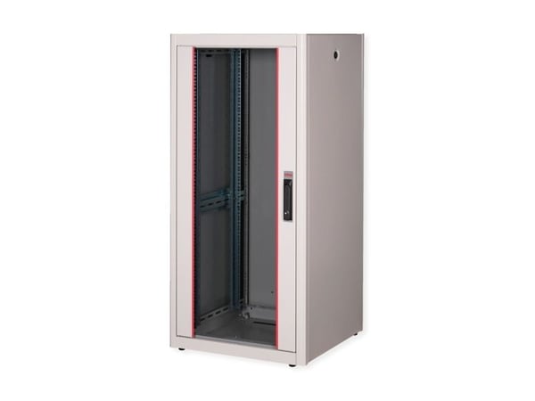 ROLINE 26.21.0035, Fristående rack, 26U, 600 kg, Rackskenor, Justerbara fötter, 53 kg