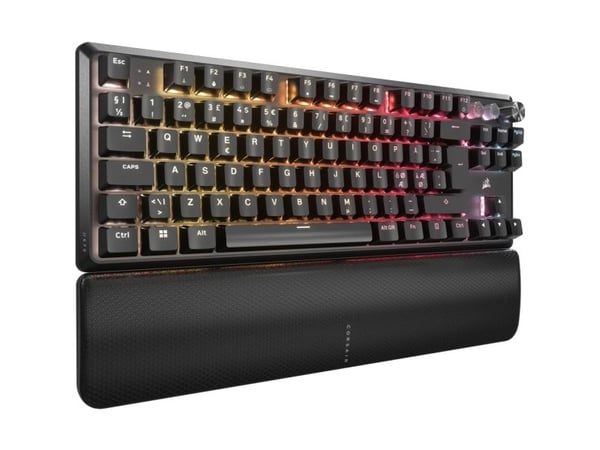 Corsair K70 PRO TKL, Tenkeyless (80–87 %), Langallinen, USB, Magnetic-mechanical key switch, RGB LED, musta