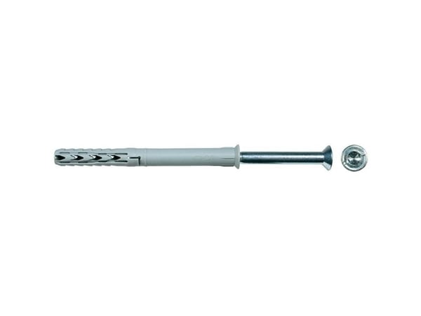 Fischer 503002, Skrue- og veggpluggsett, Murstein, Betong, Torx, TX30, ETA-07/0121, 120 mm