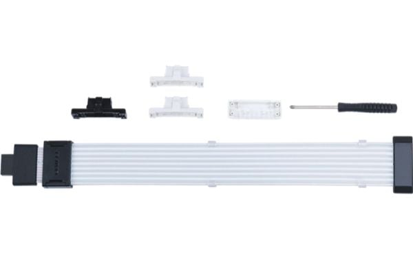 Lian Li Strimer Wireless, 12+4 pin, musta, Läpinäkyvä, Silikoni, Kestomuovinen elastomeeri, 0,34 m, 1 kpl