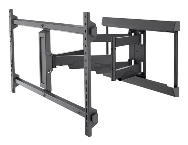 Goobay Fullmotion, 200 x 100 mm, 800 x 405 mm, -10 - 5°, -60 - 60°, 3°, Sort