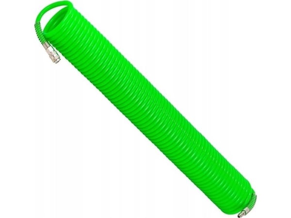 Rockforce 10mm x 15m spiraaliletku, jossa on pikaliittimet