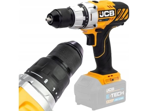 JCB batteridrevet skrumaskin 18V 65Nm (uten batteri) - SOLO