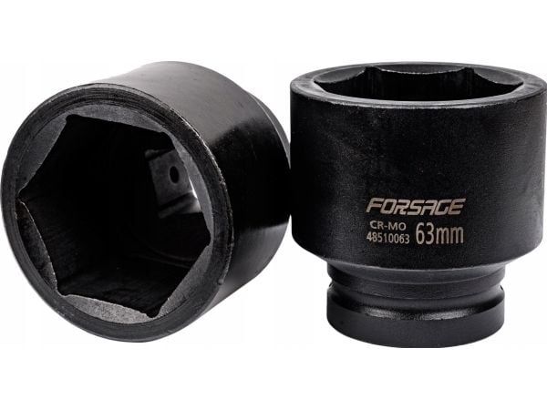 Forsage slaghylse dyp 63 mm 1" (6-kantet)