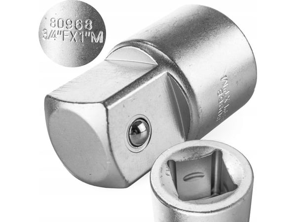 Forcekraft-adapter 3/4" (F) x 1" (M)