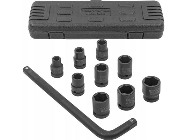 Rockforce verktøyssett for slagdrill 1/2" – 10 deler (10–24 mm)