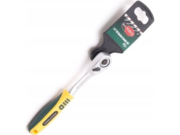 Rockforce skralle med dreemekanisme 1/4"