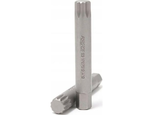 Forsage 10 mm bit 12-kant 75 mm L M8