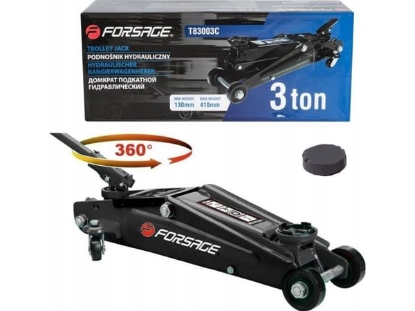 Forsage dreibart lavprofil fot 360° ZABA 3T Forsage dreibart lavprofil fot 360° ZABA 3T